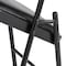 National Public Seating Commercialine Folding Chair, Vnyl, Blk, PK4 950 - alternate 4